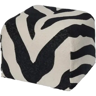 Broste Copenhagen Zebra-Pouf Broste Copenhagen Zebra-Pouf