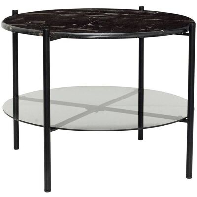 Hubsch Couchtisch aus schwarzem Marmor Hubsch Couchtisch aus schwarzem Marmor