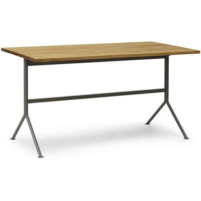 Normann Copenhagen Schreibtisch, Stahlgrau/Eiche Normann Copenhagen Schreibtisch, Stahlgrau/Eiche
