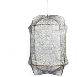 Ay Illuminate Hängeleuchte Z5 schwarz Sisal net grau ø42x57cm Ay Illuminate Hängeleuchte Z5 schwarz Sisal net grau ø42x57cm