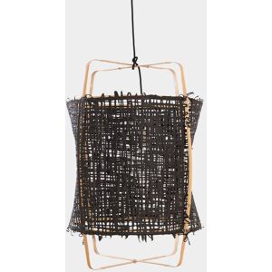 Ay Illuminate Hängeleuchte Z22 blond Bambus schwarz Karton ø48,5x72,5cm Ay Illuminate Hängeleuchte Z22 blond Bambus schwarz Karton ø48,5x72,5cm