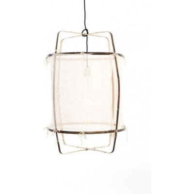 Ay Illuminate Hängeleuchte Z11 Bambus weiß Kaschmir ø48,5x72,5cm Ay Illuminate Hängeleuchte Z11 Bambus weiß Kaschmir ø48,5x72,5cm