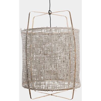 Ay Illuminate Hängeleuchte Z11 Bambus grau Karton ø48,5x72,5cm Ay Illuminate Hängeleuchte Z11 Bambus grau Karton ø48,5x72,5cm