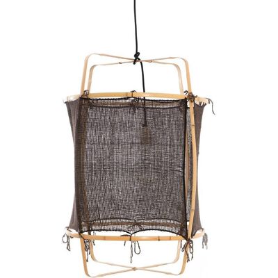 Ay Illuminate Hängeleuchte Z22 blond Bambus schwarz Kaschmir ø48,5x72,5cm Ay Illuminate Hängeleuchte Z22 blond Bambus schwarz Kaschmir ø48,5x72,5cm