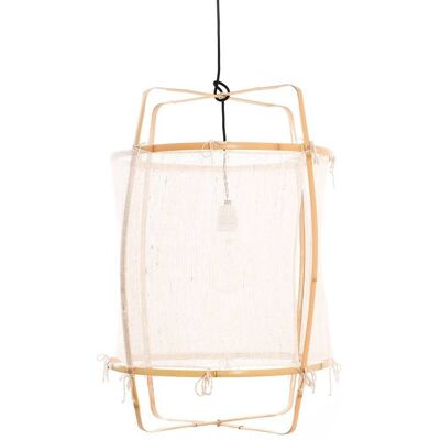 Ay Illuminate Hängeleuchte Z22 blond weiß Kaschmir ø48,5x72,5cm Ay Illuminate Hängeleuchte Z22 blond weiß Kaschmir ø48,5x72,5cm