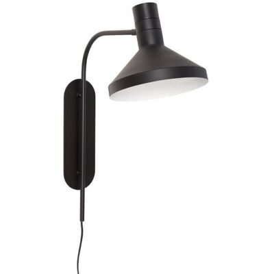 Hübsch Studio Wandleuchte Schwarz - Wandleuchte Hübsch Studio Wandleuchte Schwarz - Wandleuchte