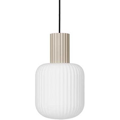 Broste Copenhagen Lolly Hängelampe Sand - Ø20XH34cm Broste Copenhagen Lolly Hängelampe Sand - Ø20XH34cm