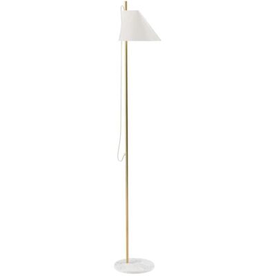 Louis Poulsen Yuh Stehleuchte - Schwarz/Marmor Basis - LED, Dimmer, Timer Louis Poulsen Yuh Stehleuchte - Schwarz/Marmor Basis - LED, Dimmer, Timer