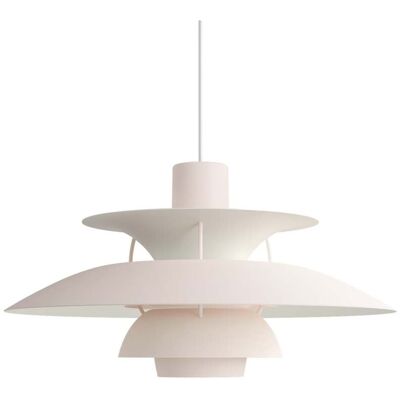 Louis Poulsen PH 5 Pendelleuchte - monochrom altrosa - Pendant Light Louis Poulsen PH 5 Pendelleuchte - monochrom altrosa - Pendant Light