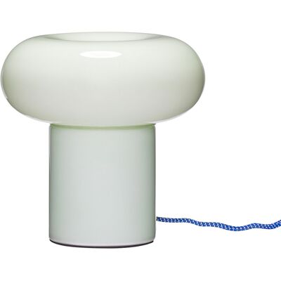 Hübsch Hellgrüne Glastischlampe - Tischlampe Hübsch Hellgrüne Glastischlampe - Tischlampe