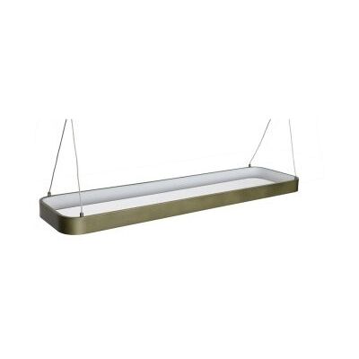 Hubsch Kleine Röhren-Pendelleuchte, metallisch grün Hubsch Kleine Röhren-Pendelleuchte, metallisch grün