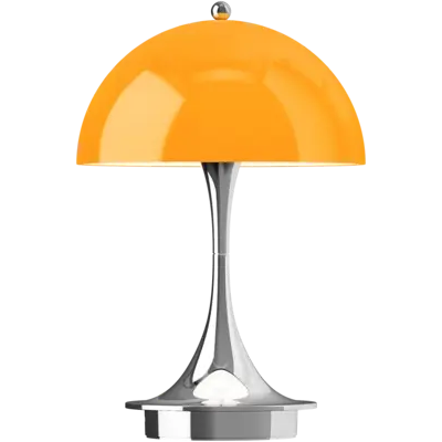 Louis Poulsen Panthella 160 tragbare Tischleuchte Original Opalorange Louis Poulsen Panthella 160 tragbare Tischleuchte Original Opalorange