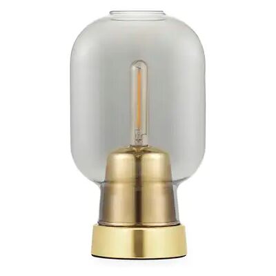 Normann Copenhagen - Messing & Rauchglas Tischleuchte - 26,5cm - Ambiente Licht Normann Copenhagen - Messing & Rauchglas Tischleuchte - 26,5cm - Ambiente Licht