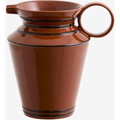 Nordal Capparis Steingut Krug - 1,6L Braun Nordal Capparis Steingut Krug - 1,6L Braun