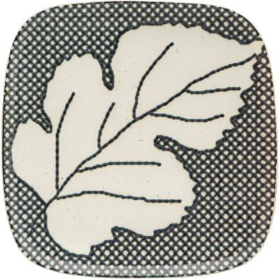 House Doctor Ash Graublau Quadratischer Essteller - 21,6cm House Doctor Ash Graublau Quadratischer Essteller - 21,6cm
