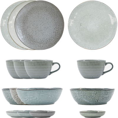 House Doctor Ructic Brunch-Geschirrset 16-teilig – 257981012 House Doctor Ructic Brunch-Geschirrset 16-teilig – 257981012