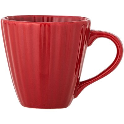 Bloomingville Latina Becher - 220ml Rot Steingut Bloomingville Latina Becher - 220ml Rot Steingut