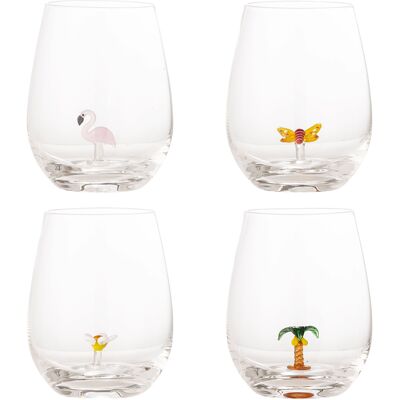 Bloomingville Misa Klarglas 4er-Set - Trinkgläser Bloomingville Misa Klarglas 4er-Set - Trinkgläser