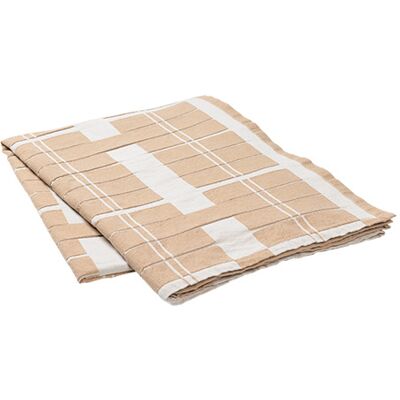 Broste Copenhagen Earl Tischdecke 160x300cm - Regentag / Indian Tan Broste Copenhagen Earl Tischdecke 160x300cm - Regentag / Indian Tan