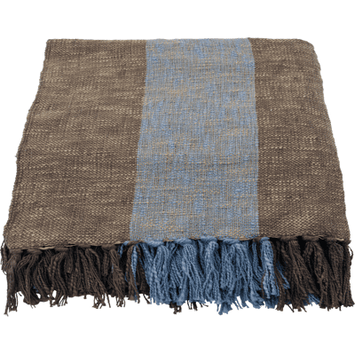 House Doctor Ponra Plaid braun/hellblau - 900000610 House Doctor Ponra Plaid braun/hellblau - 900000610