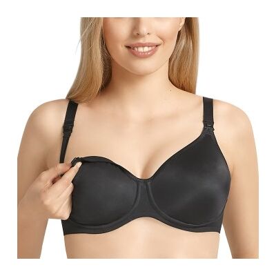 Anita BH Microfiber Underwire Nursing Bra Schwarz I 70 Damen Anita BH Microfiber Underwire Nursing Bra Schwarz I 70 Damen