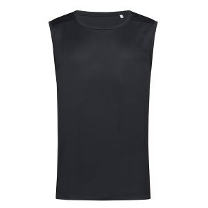 Stedman STE8440 Schwarzer Opal Ärmelloses T-Shirt - Herren Stedman STE8440 Schwarzer Opal Ärmelloses T-Shirt - Herren