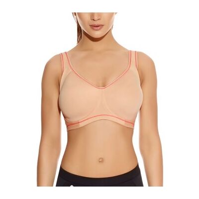 Freya BH Sonic Underwired Moulded Sports Bra Beige D 90 Damen Freya BH Sonic Underwired Moulded Sports Bra Beige D 90 Damen