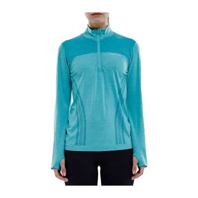 Salming Seamless Halfzip Women Türkis XS/S Damen Salming Seamless Halfzip Women Türkis XS/S Damen