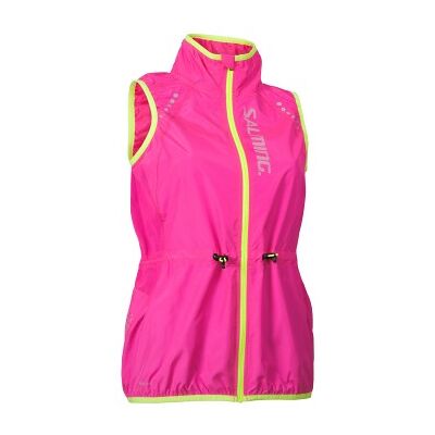 Salming Skyline Vest Women Rosa Polyester Large Damen Salming Skyline Vest Women Rosa Polyester Large Damen