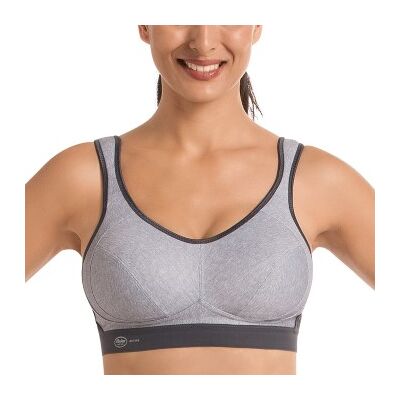 Anita BH Active Extreme Control Sports Bra Hellgrau G 80 Damen Anita BH Active Extreme Control Sports Bra Hellgrau G 80 Damen