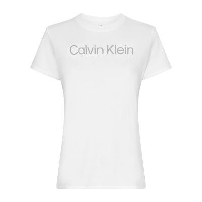 Calvin Klein Sport Essentials SS T-Shirt Weiß Large Damen Calvin Klein Sport Essentials SS T-Shirt Weiß Large Damen