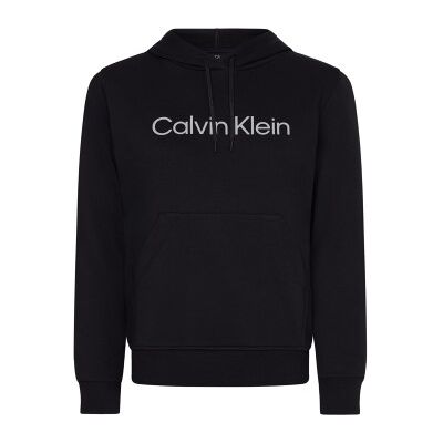 Calvin Klein Sport Essentials PW Pullover Hoody Schwarz Baumwolle Large Damen Calvin Klein Sport Essentials PW Pullover Hoody Schwarz Baumwolle Large Damen