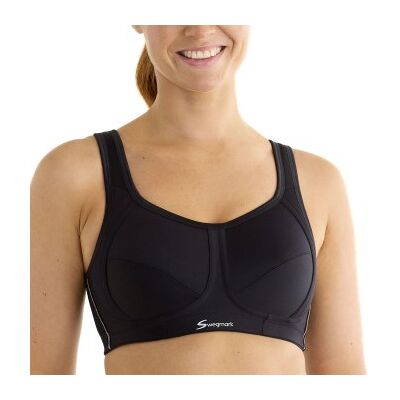 Swegmark Ultimate Sport-BH - Supportiv, Atmungsaktiv, Schwarz Swegmark Ultimate Sport-BH - Supportiv, Atmungsaktiv, Schwarz