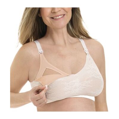 Anita BH Maternity Essential Lace Nursing Bralette Elfenbein X-Large Damen Anita BH Maternity Essential Lace Nursing Bralette Elfenbein X-Large Damen