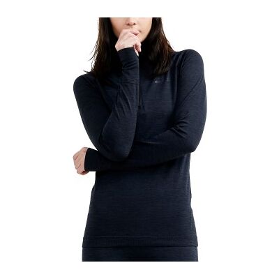 Craft Schwarzes Core Dry Active Comfort Damen Half Zip Top - Unterwäsche Craft Schwarzes Core Dry Active Comfort Damen Half Zip Top - Unterwäsche