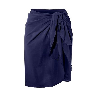 Damella Greta Basic Mesh Sarong Marine One Size Damen Damella Greta Basic Mesh Sarong Marine One Size Damen