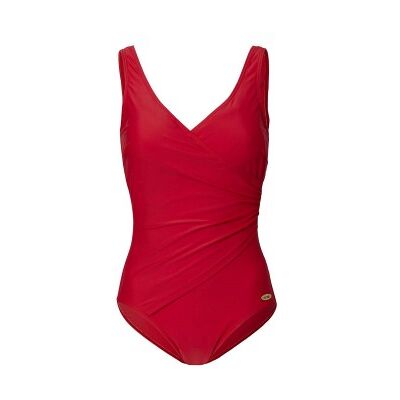 Damella Julia Basic Swimsuit Rot 44 Damen Damella Julia Basic Swimsuit Rot 44 Damen