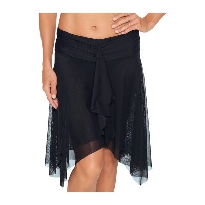 Wiki Basic Beach Skirt Schwarz Polyester Small Damen Wiki Basic Beach Skirt Schwarz Polyester Small Damen