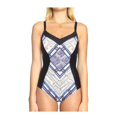 Sunseeker Tribe Attack Swimsuit Schwarz gemustert D 44 Damen Sunseeker Tribe Attack Swimsuit Schwarz gemustert D 44 Damen