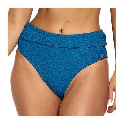 Panos Emporio Diva Chara Folded Bikini Brief Blau Polyester 40 Damen Panos Emporio Diva Chara Folded Bikini Brief Blau Polyester 40 Damen