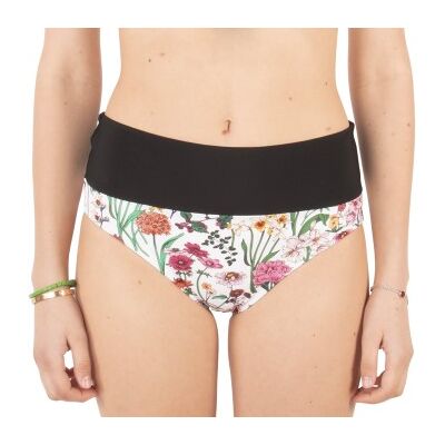 Chantelle Flowers High Waist Bikini Brief Weiß m Blumen 44 Damen Chantelle Flowers High Waist Bikini Brief Weiß m Blumen 44 Damen
