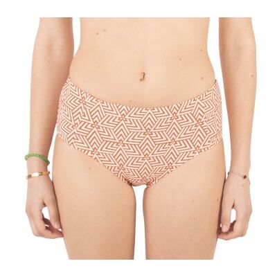 Femilet Aztec Java Sustainable Midi Bikini Brief Rostorange Polyamid 40 Damen Femilet Aztec Java Sustainable Midi Bikini Brief Rostorange Polyamid 40 Damen