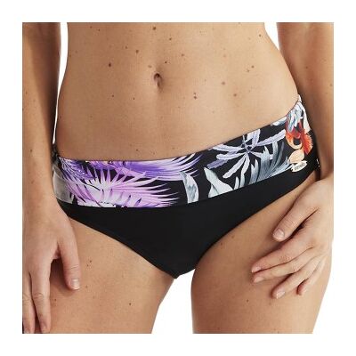 Damella Veronica Tropical Tai Bikini Brief Lila/Schwarz 40 Damen Damella Veronica Tropical Tai Bikini Brief Lila/Schwarz 40 Damen