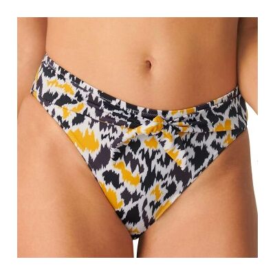 Sloggi Shore Fancy Guppy Bikini Tai Schwarz/Gelb X-Small Damen Sloggi Shore Fancy Guppy Bikini Tai Schwarz/Gelb X-Small Damen