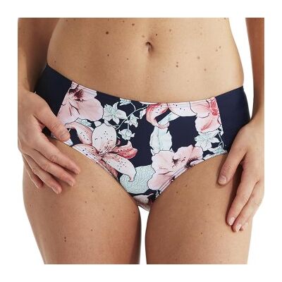 Damella Scarlett Pink Lillies Tai Bikini Brief Blau/Rosa 46 Damen Damella Scarlett Pink Lillies Tai Bikini Brief Blau/Rosa 46 Damen