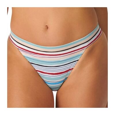 Sloggi Shore Candy Basslet Brazilian Bikini Brief Hellblau gestreift X-Large Damen Sloggi Shore Candy Basslet Brazilian Bikini Brief Hellblau gestreift X-Large Damen