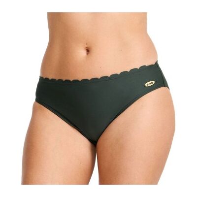 Damella Emily Wavy Bikini Brief Dunkelgrün 46 Damen Damella Emily Wavy Bikini Brief Dunkelgrün 46 Damen