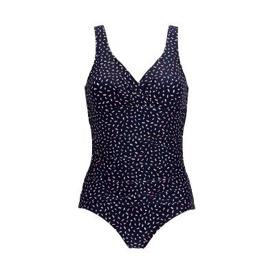Damella Fiona Swimsuit Pattern Marine/Rot 44 Damen Damella Fiona Swimsuit Pattern Marine/Rot 44 Damen