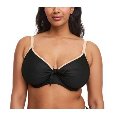 Swegmark Bahamas Bikini Underwire Bra Schwarz Beige D 90 Damen Swegmark Bahamas Bikini Underwire Bra Schwarz Beige D 90 Damen
