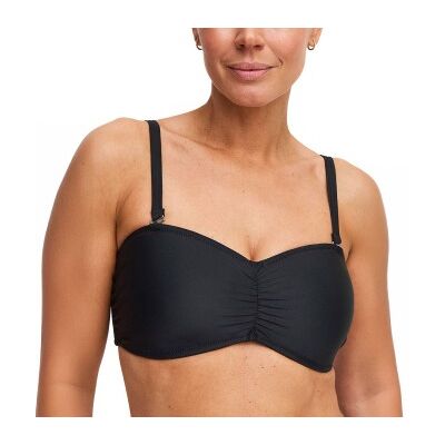 Swegmark Rio Bandeau Bikini Bra Padded Cups Schwarz C 75 Damen Swegmark Rio Bandeau Bikini Bra Padded Cups Schwarz C 75 Damen